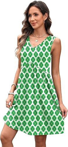 Women’s Summer V-Neck Casual Dress – 2025 Swimsuit Cover Up & Beachwear